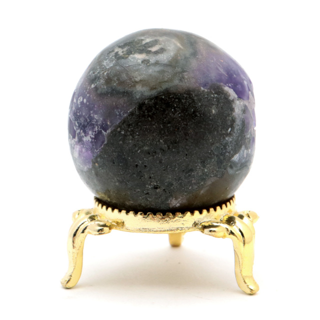 アメジスト笑口 虹入り 縁起物、愛の守護石、真実の愛を守りぬく石