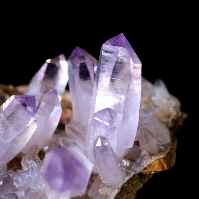 ベラクルス アメジスト ポイント クラスター 56g メキシコ産 母岩付き