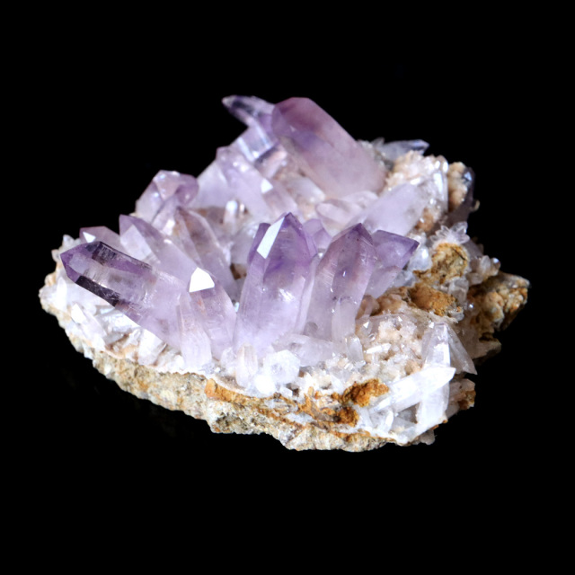 ベラクルス アメジスト ポイント クラスター 56g メキシコ産 母岩付き