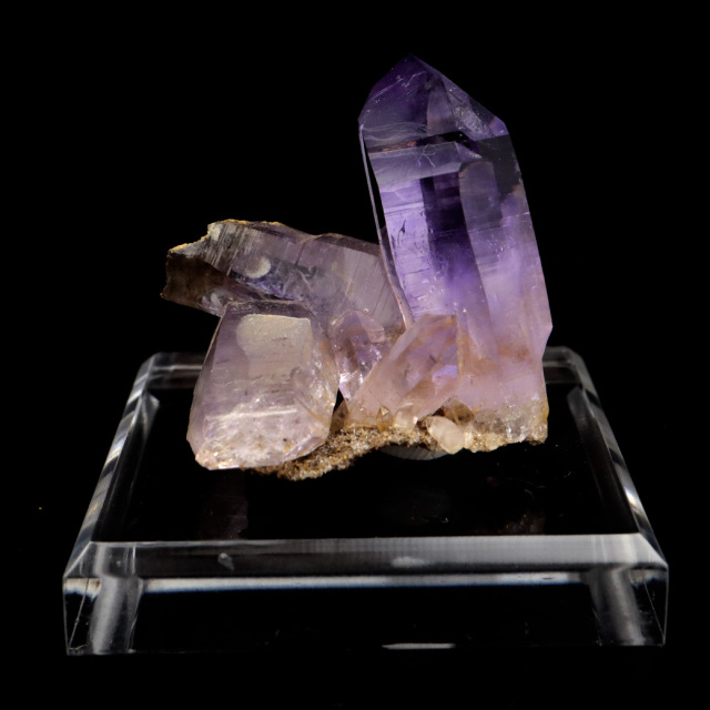 ベラクルス アメジスト ポイント クラスター メキシコ産 結晶石 1点もの ツーソン展示会商品 紫水晶 天然石 パワーストーン