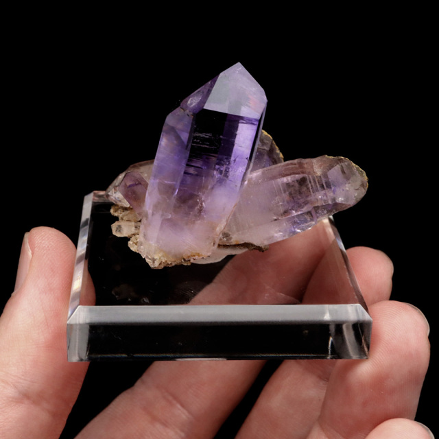 ベラクルス アメジスト ポイント クラスター メキシコ産 結晶石 1点もの ツーソン展示会商品 紫水晶 天然石 パワーストーン