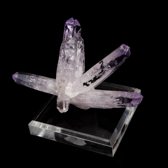 ベラクルス アメジスト ポイント クラスター メキシコ産 結晶石 1点もの ツーソン展示会商品 紫水晶 天然石 パワーストーン