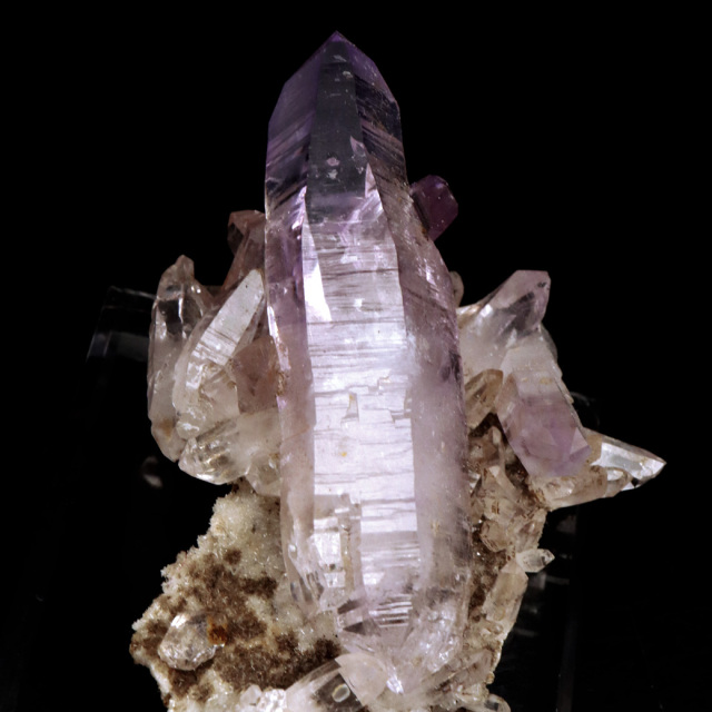 ベラクルス アメジスト 結晶 原石 クラスター 鉱物 鉱石 標本 水晶 クォーツ ベラクルス アメジスト ポイント クラスター 64g メキシコ産