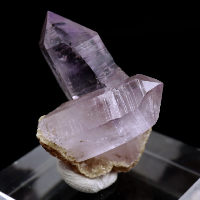 ベラクルス アメジスト ポイント クラスター メキシコ産 結晶石 1点もの ツーソン展示会商品 紫水晶 天然石 パワーストーン