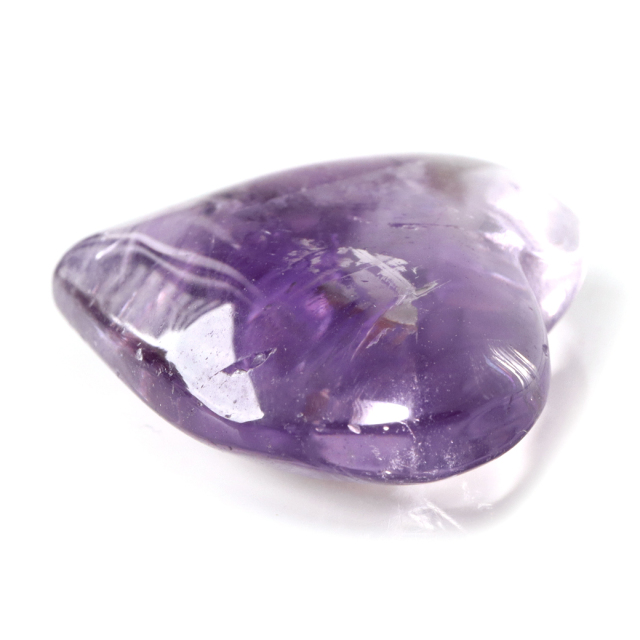 アメトリン ハート 置き物 1個 ヒーリング 紫黄水晶 ボリビア産 スピリチュアル かわいい 天然石 2月 誕生石 天然石 amethyst
