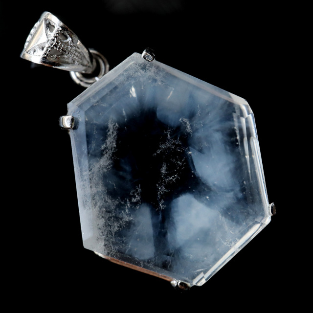 エンジェルラダー クォーツ ペンダント Silver925 天然石 1点物 希少 レア