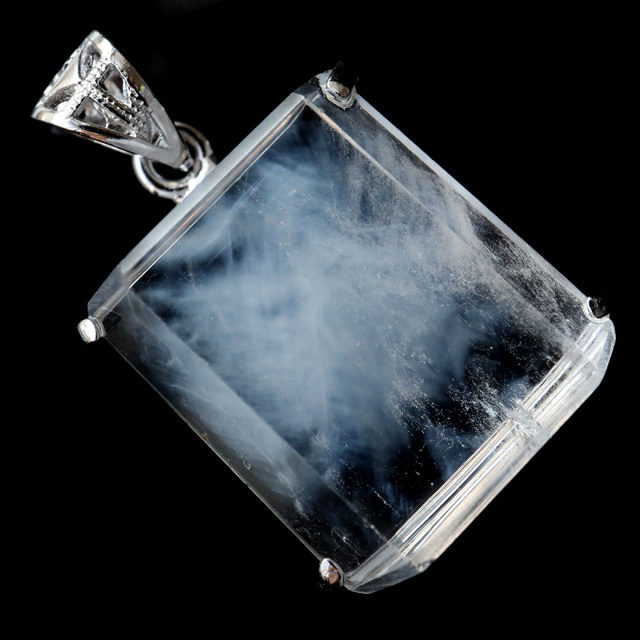 エンジェルラダー クォーツ ペンダント Silver925 天然石 1点物 希少 レア