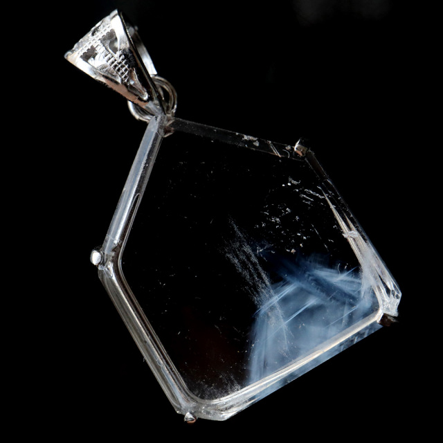 エンジェルラダー クォーツ ペンダント Silver925 天然石 1点物 希少 レア