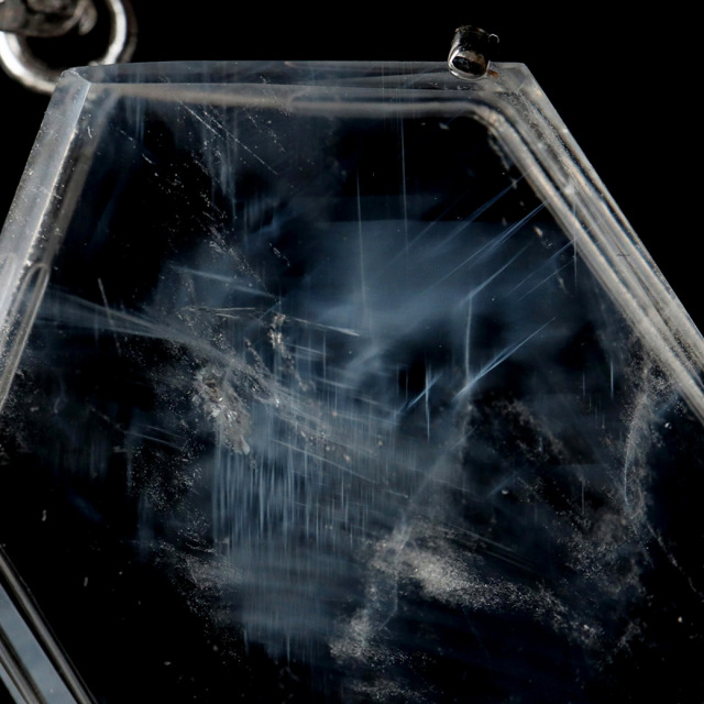 エンジェルラダー クォーツ ペンダント Silver925 天然石 1点物 希少 レア