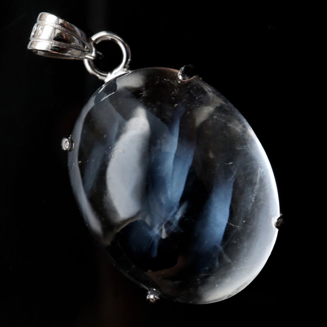 エンジェルラダー クォーツ ペンダント Silver925 天然石 1点物 希少 レア