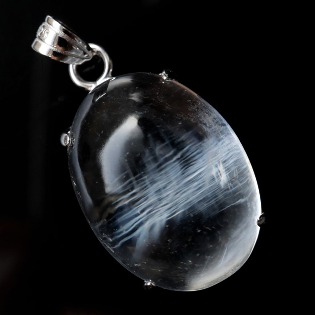 エンジェルラダー クォーツ ペンダント Silver925 天然石 1点物 希少 レア