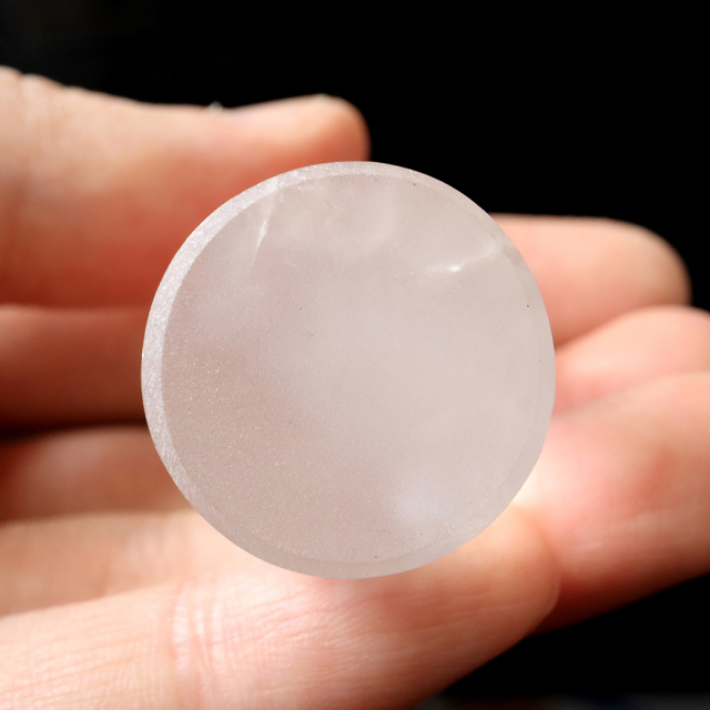 エンジェルラダー クォーツ 印材 約23mm 置き物 天然石 1点物 希少 レア