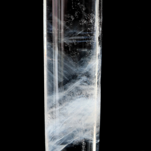 エンジェルラダー クォーツ 印材 約14mm 置き物 天然石 1点物 希少 レア