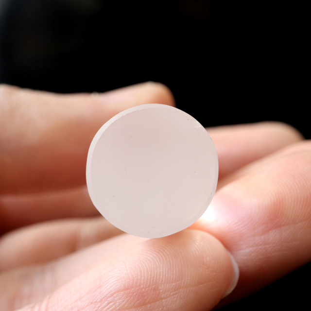 エンジェルラダー クォーツ 印材 約14mm 置き物 天然石 1点物 希少 レア