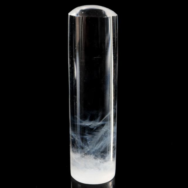 エンジェルラダー クォーツ 印材 約16mm 置き物 天然石 1点物 希少 レア