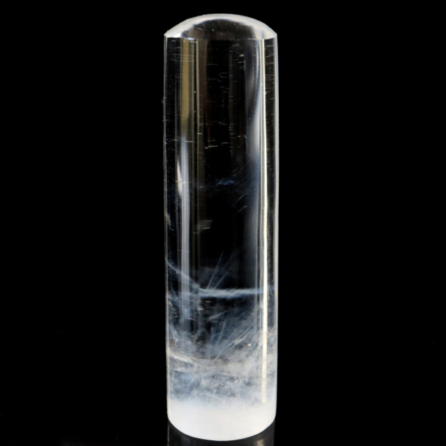 エンジェルラダー クォーツ 印材 約16mm 置き物 天然石 1点物 希少 レア