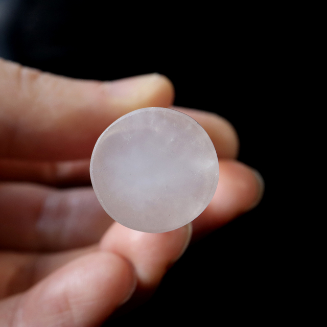 エンジェルラダー クォーツ 印材 約16mm 置き物 天然石 1点物 希少 レア