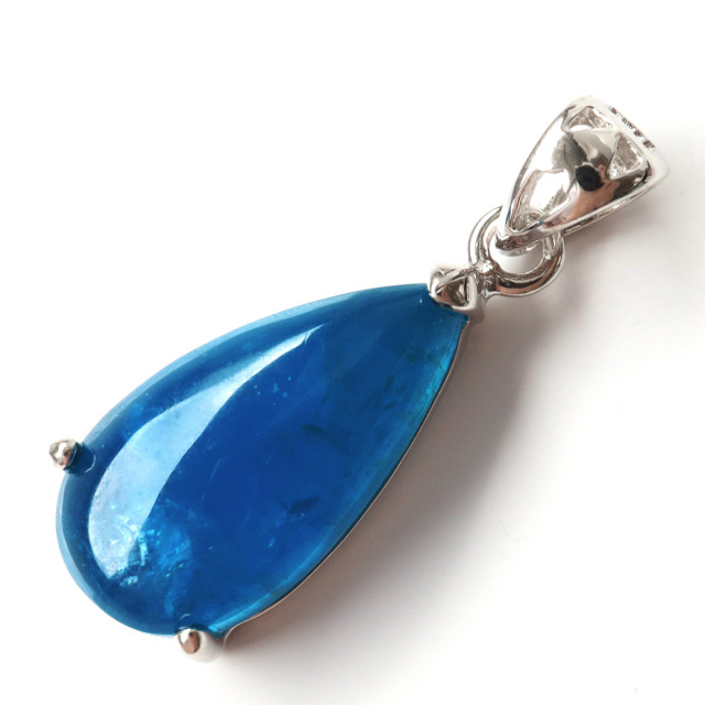 アパタイト ペンダント ネオンブルー Silver925 天然石 パワーストーン