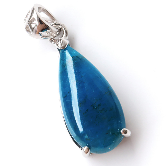 アパタイト ペンダント ネオンブルー Silver925 天然石 パワーストーン