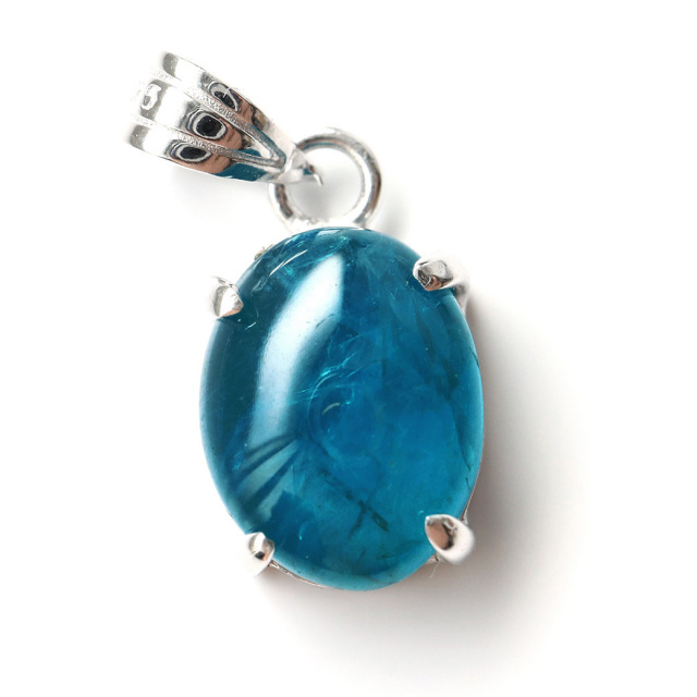 アパタイト ペンダント ネオンブルー Silver925 天然石 パワーストーン