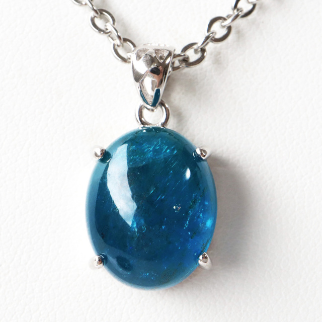 アパタイト ペンダント ネオンブルー Silver925 天然石 パワーストーン