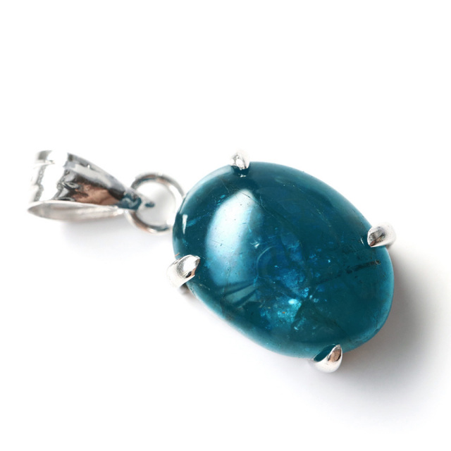 アパタイト ペンダント ネオンブルー Silver925 天然石 パワーストーン