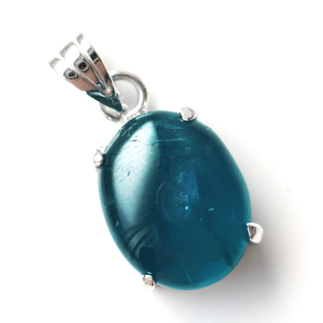 アパタイト ペンダント ネオンブルー Silver925 天然石 パワーストーン
