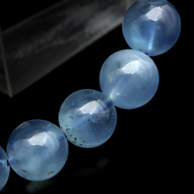アクアマリン ブレスレット AA 3月 誕生石 天然石 パワーストーン 1点もの Aquamarine