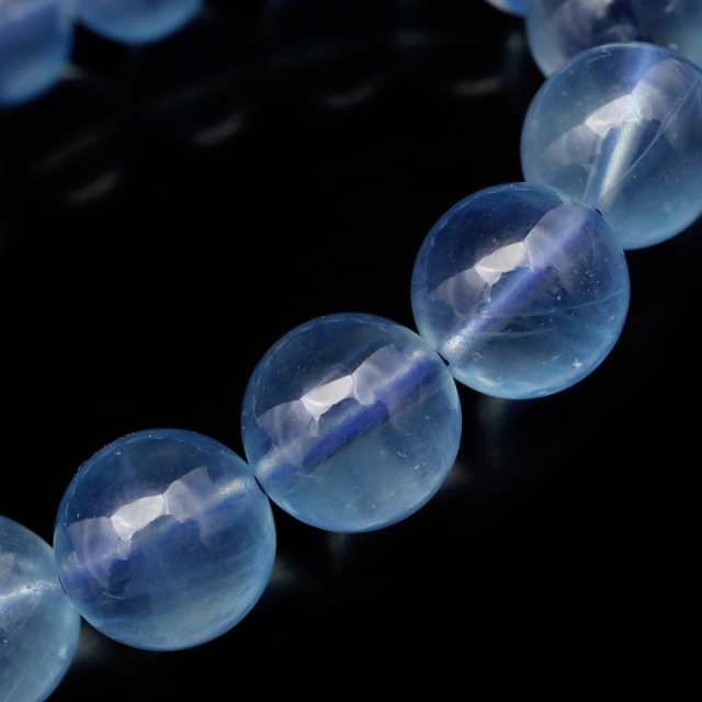 アクアマリン ブレスレット AAA 10mm 3月 誕生石 天然石 パワーストーン 1点もの Aquamarine