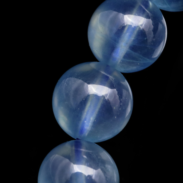 アクアマリン ブレスレット AAA 10mm 3月 誕生石 天然石 パワーストーン 1点もの Aquamarine