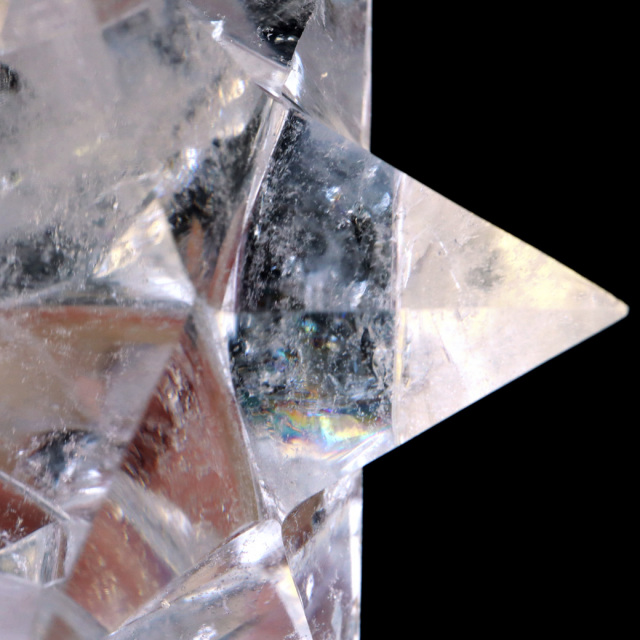 レムリアンシード アステロイド Lサイズ AAA 神聖幾何学 星型12面体 マカバスター 水晶 天然石 ブラジル バイーア産 スピリチュアル