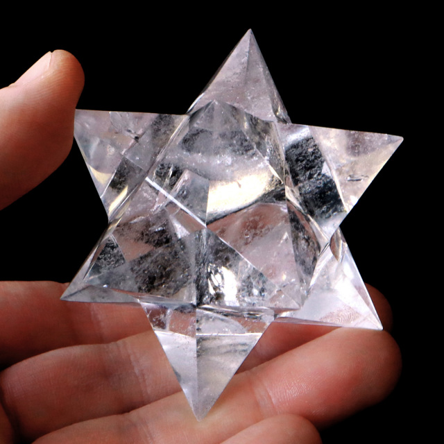 レムリアンシード アステロイド Lサイズ AAA 神聖幾何学 星型12面体 マカバスター 水晶 天然石 ブラジル バイーア産 スピリチュアル