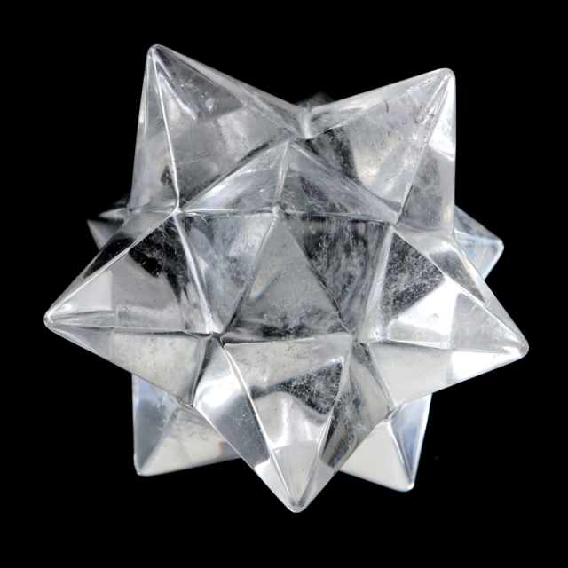レムリアンシード アステロイド Lサイズ 神聖幾何学 星型12面体 マカバスター 水晶 天然石 ブラジル バイーア産