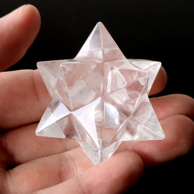 レムリアンシード アステロイド Sサイズ AAA 神聖幾何学 星型12面体 マカバスター 水晶 天然石 ブラジル バイーア産