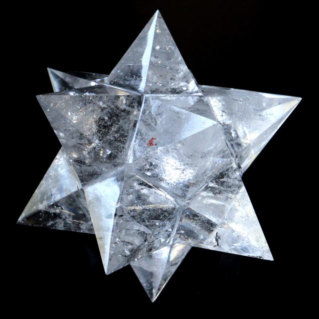 レムリアンシード アステロイド Lサイズ AAA 神聖幾何学 星型12面体 マカバスター 水晶 天然石 ブラジル バイーア産 スピリチュアル