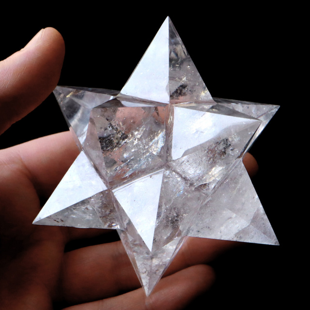 レムリアンシード アステロイド Lサイズ AAA 神聖幾何学 星型12面体 マカバスター 水晶 天然石 ブラジル バイーア産 スピリチュアル