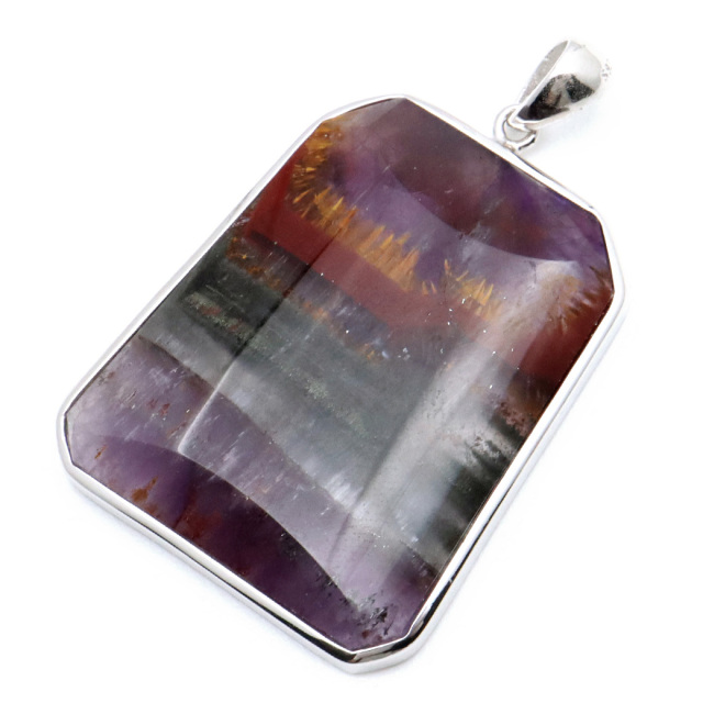 オーラライト23 ペンダント 天然石 ネックレス 鉱物がびっしり AAA Silver925 1点物