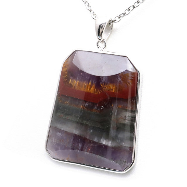 オーラライト23 ペンダント 天然石 ネックレス 鉱物がびっしり AAA Silver925 1点物