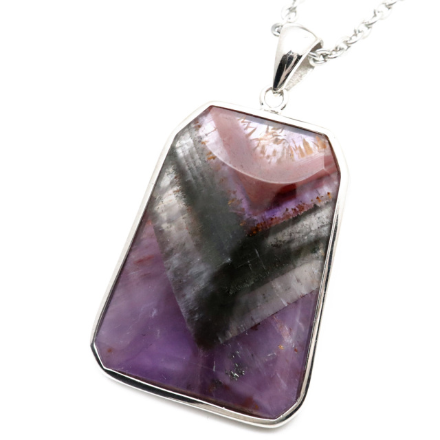 オーラライト23 ペンダント 天然石 ネックレス 鉱物がびっしり AAA Silver925 1点物