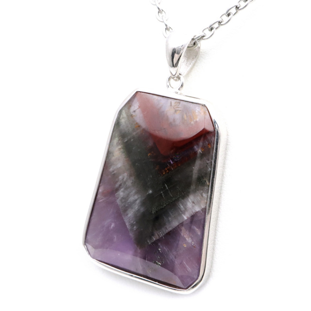 オーラライト23 ペンダント 天然石 ネックレス 鉱物がびっしり AAA Silver925 1点物