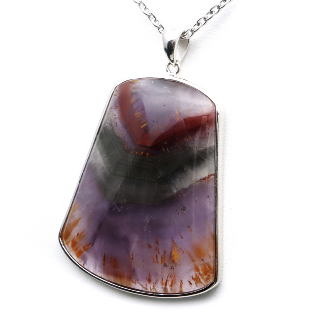 オーラライト23 ペンダント 天然石 ネックレス 鉱物がびっしり AAA Silver925 1点物