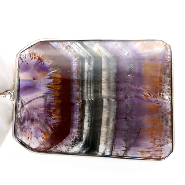 オーラライト23 ペンダント 天然石 ネックレス 鉱物がびっしり AAA Silver925 1点物