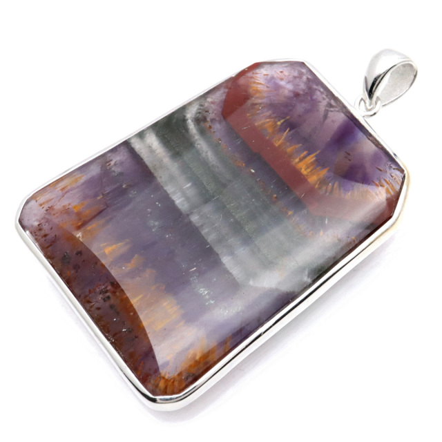 オーラライト23 ペンダント 天然石 ネックレス 鉱物がびっしり AAA Silver925 1点物