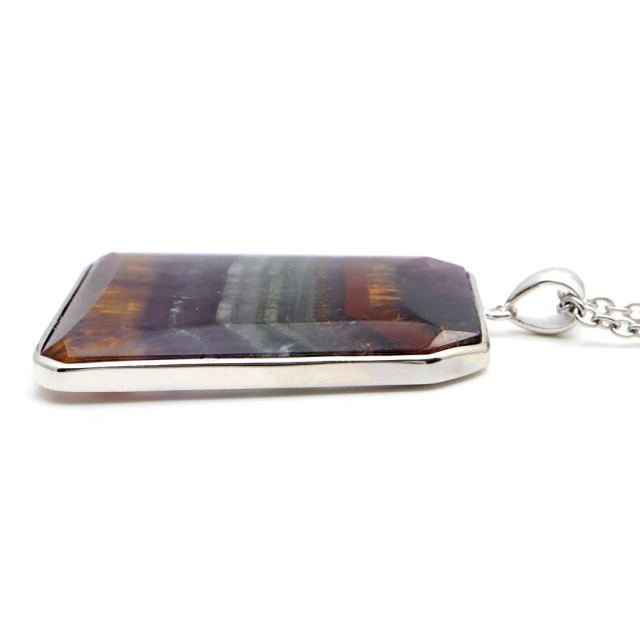 オーラライト23 ペンダント 天然石 ネックレス 鉱物がびっしり AAA Silver925 1点物