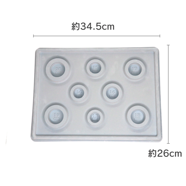 デザインボード ブレスレット 作成 サイズ合わせ デザイナー オールサイズ アクセサリー ビーズ ハンドメイド