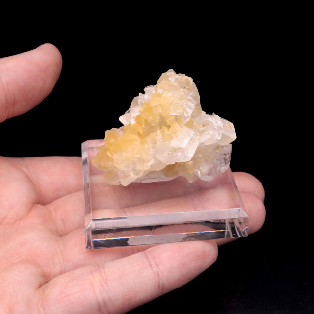 イエロー カルサイト クラスター 雲南省 30g 1点もの 天然石 原石 パワーストーン 浄化グッズ 癒し ヒーリング