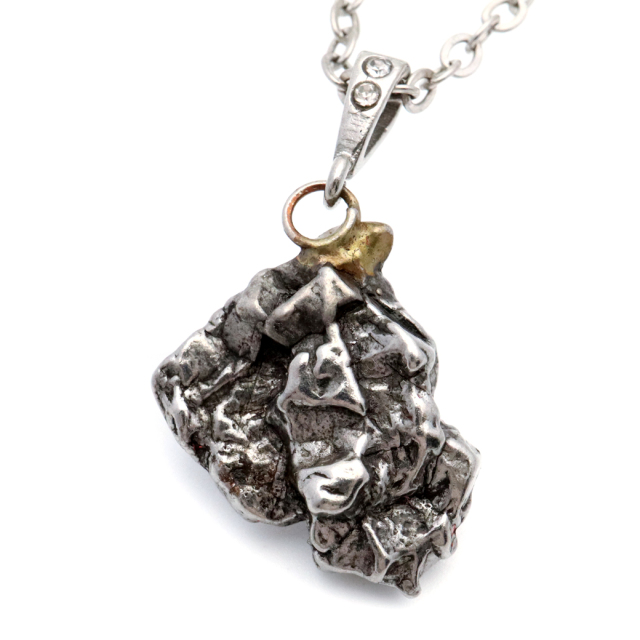 カンポ･デル･シエロ 隕石 ペンダント 5g前後 メテオライト ネックレス 1点もの アルゼンチン産 鉄隕石 Campo del Cielo