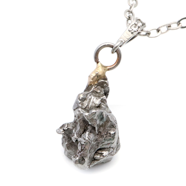 カンポ･デル･シエロ 隕石 ペンダント 5g前後 メテオライト ネックレス 1点もの アルゼンチン産 鉄隕石 Campo del Cielo