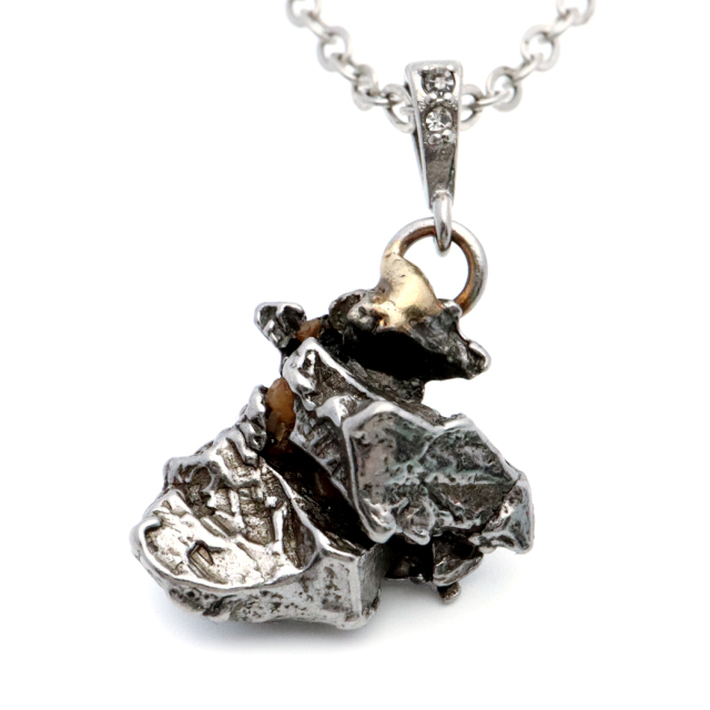 カンポ･デル･シエロ 隕石 ペンダント 6g前後 メテオライト ネックレス 1点もの アルゼンチン産 鉄隕石 Campo del Cielo