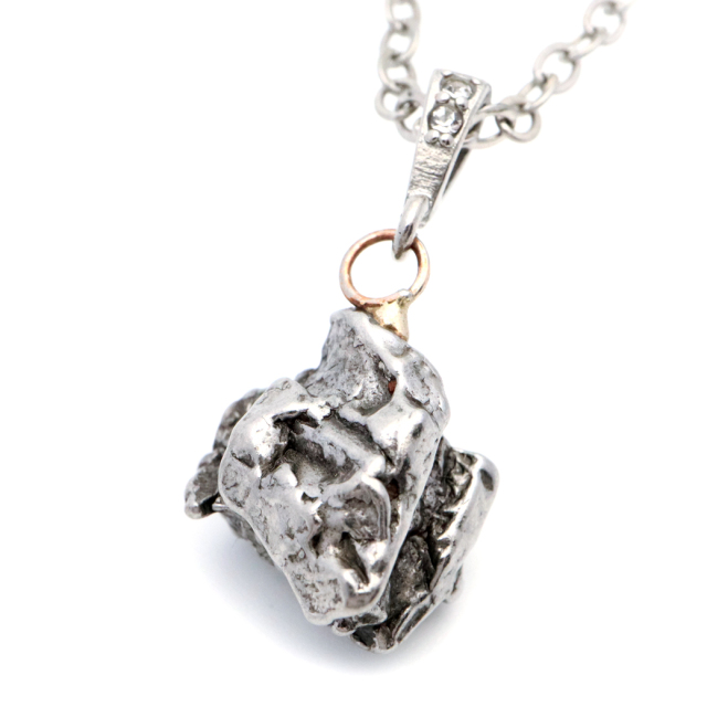 カンポ･デル･シエロ 隕石 ペンダント 6g前後 メテオライト ネックレス 1点もの アルゼンチン産 鉄隕石 Campo del Cielo